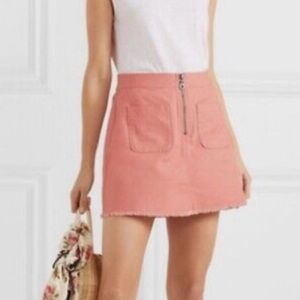 Madewell pink Skirt sz 2